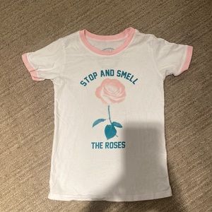 Tiny Whales Roses Tee
